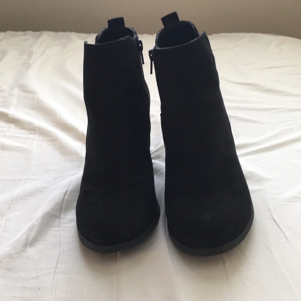 Black booties